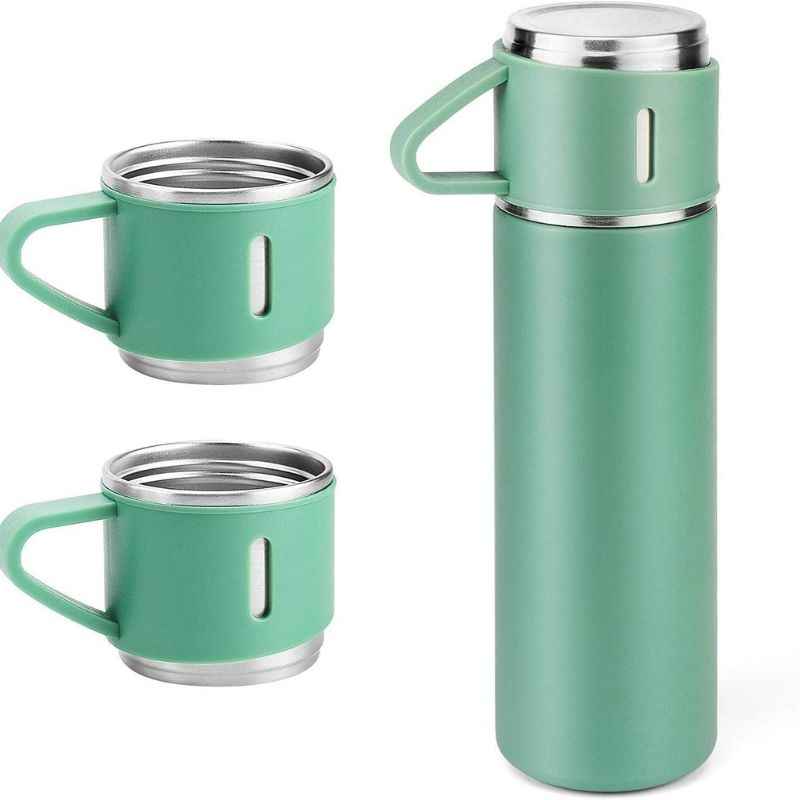 Garrafa Térmica em Inox com 3 Xícaras