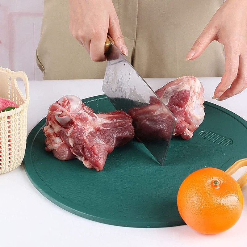 Tábua De Corte Antibacteriana À Prova De Mofo Com Suporte Em Pé Para Cozinha