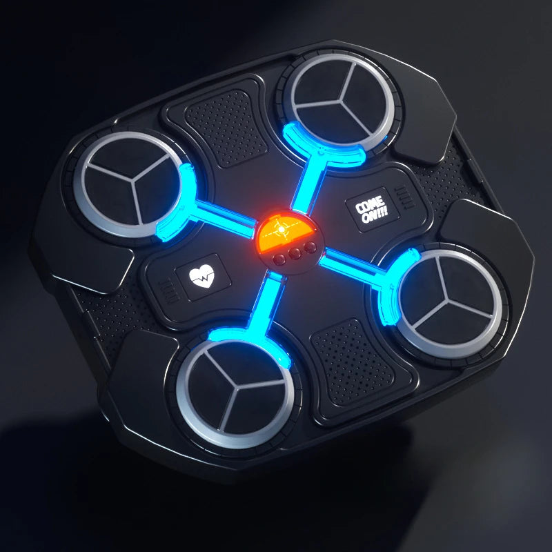 Home Stress Relief Bluetooth Musical Boxing Target Fitness Rhythm Trainer Electron Reaction Target No Drilling Boys Toys Gifts