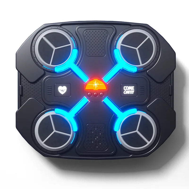 Home Stress Relief Bluetooth Musical Boxing Target Fitness Rhythm Trainer Electron Reaction Target No Drilling Boys Toys Gifts