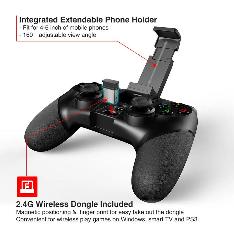 Control Gamepad PUBG Bluetooth USB For iPhone Android PC PS4 PS3 Playstation PS 4 3 Nintendo Switch Controller Mobile Game Pad